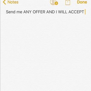 SEND OFFERS
